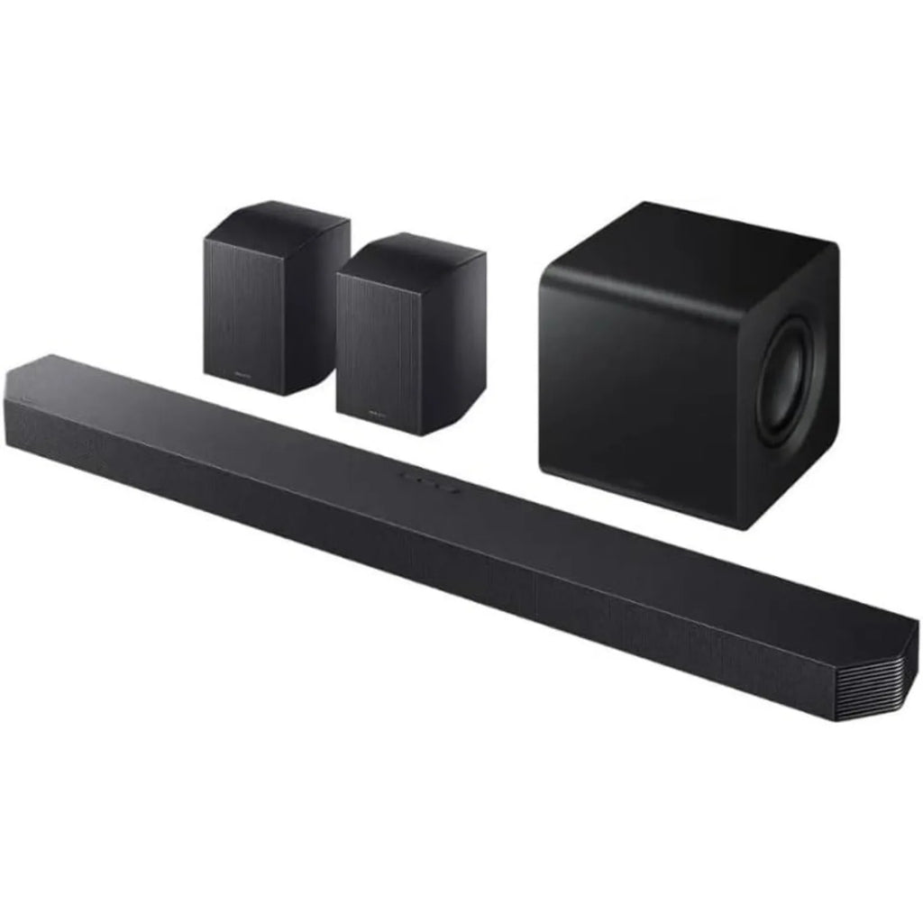 Samsung Q-Series HW-Q930F 9.1.4ch Soundbar with Subwoofer & Rear Speakers, Dolby Atmos, Wi-Fi, Black