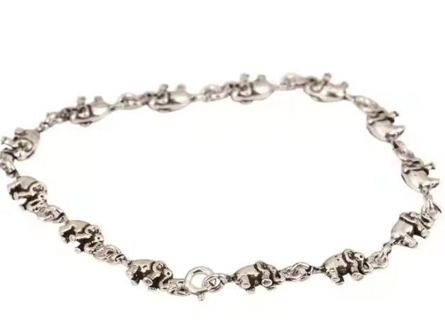 Round Charm Bracelets for Women 925 Sterling Silver Jewelry Wholesale