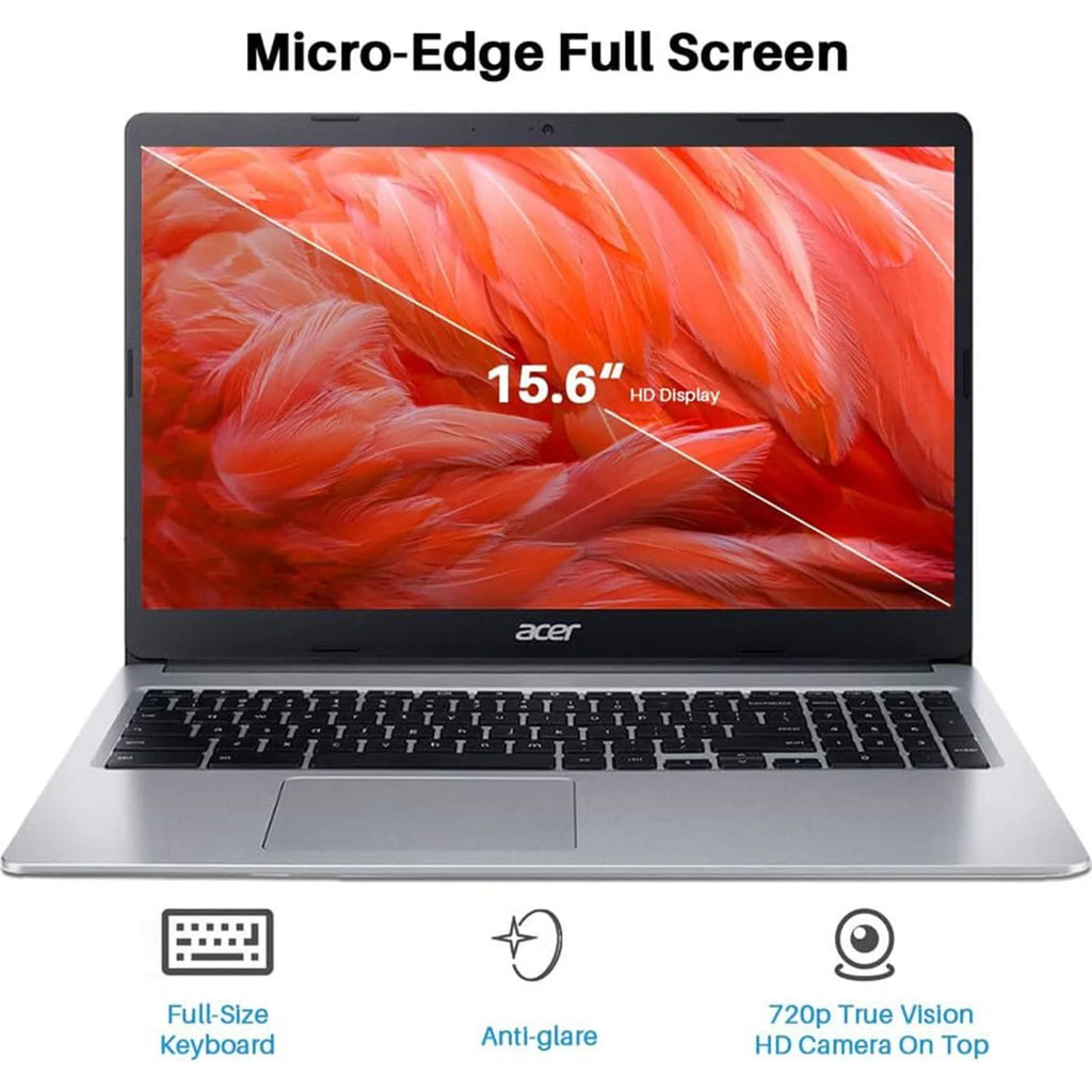 acer Chromebook 315 Laptop for Business, 15.6" HD Display, Intel Pentium N6000(Up to 3.3GHz), 4GB RAM 128GB eMMC