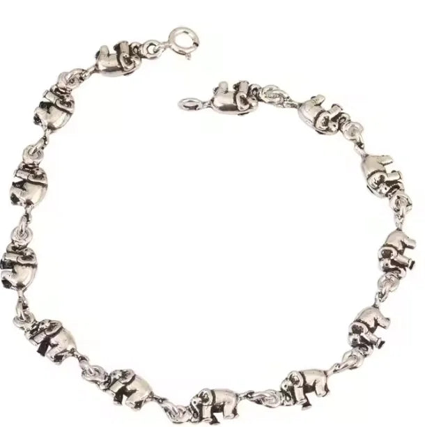 Round Charm Bracelets for Women 925 Sterling Silver Jewelry Wholesale