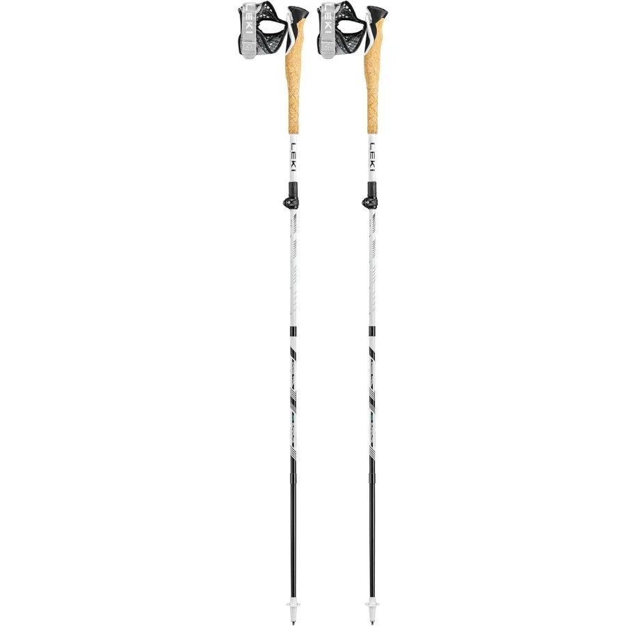 Cross Trail FX Superlite Trekking Poles - Foldable Collapsible Carbon Lightweight Poles for Hiking Trail Running