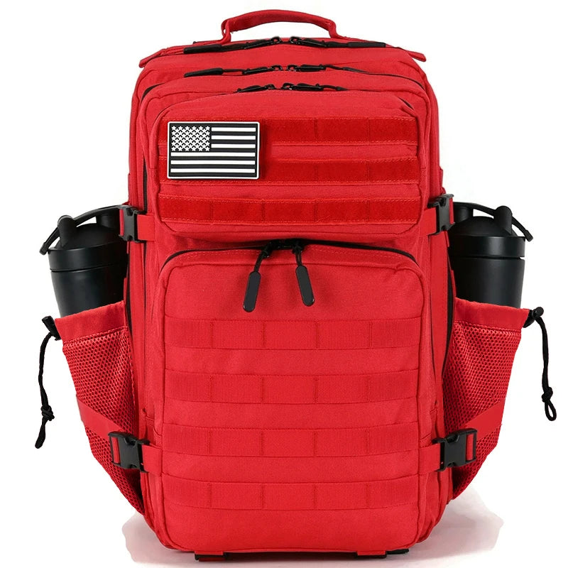 45L Meal Prep Management Backpack Gym Tactical Waterproof Insulated Lunch Cooler Bag Hiking Camping Travel Rucksack