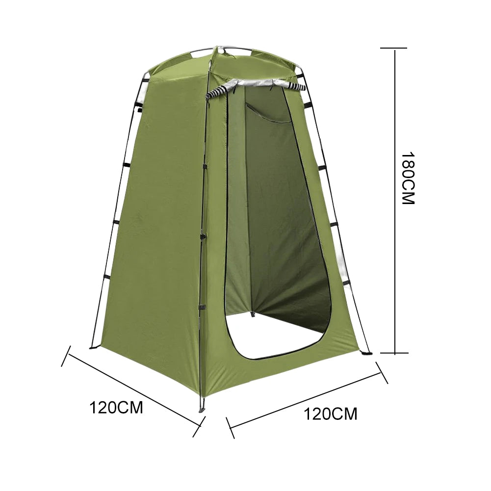 Sunshade Bathing Tents Folding Beach Privacy Shelter Tent Waterproof UV Protection Tear-resistant for Hiking Fishing