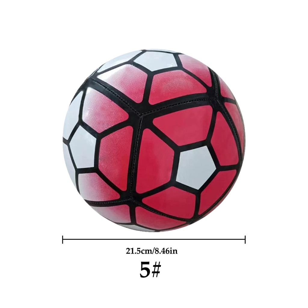 Lustrous Finish Soccer Ball For Stylish Look On Field Durable Construction 9 Inflatable Football
