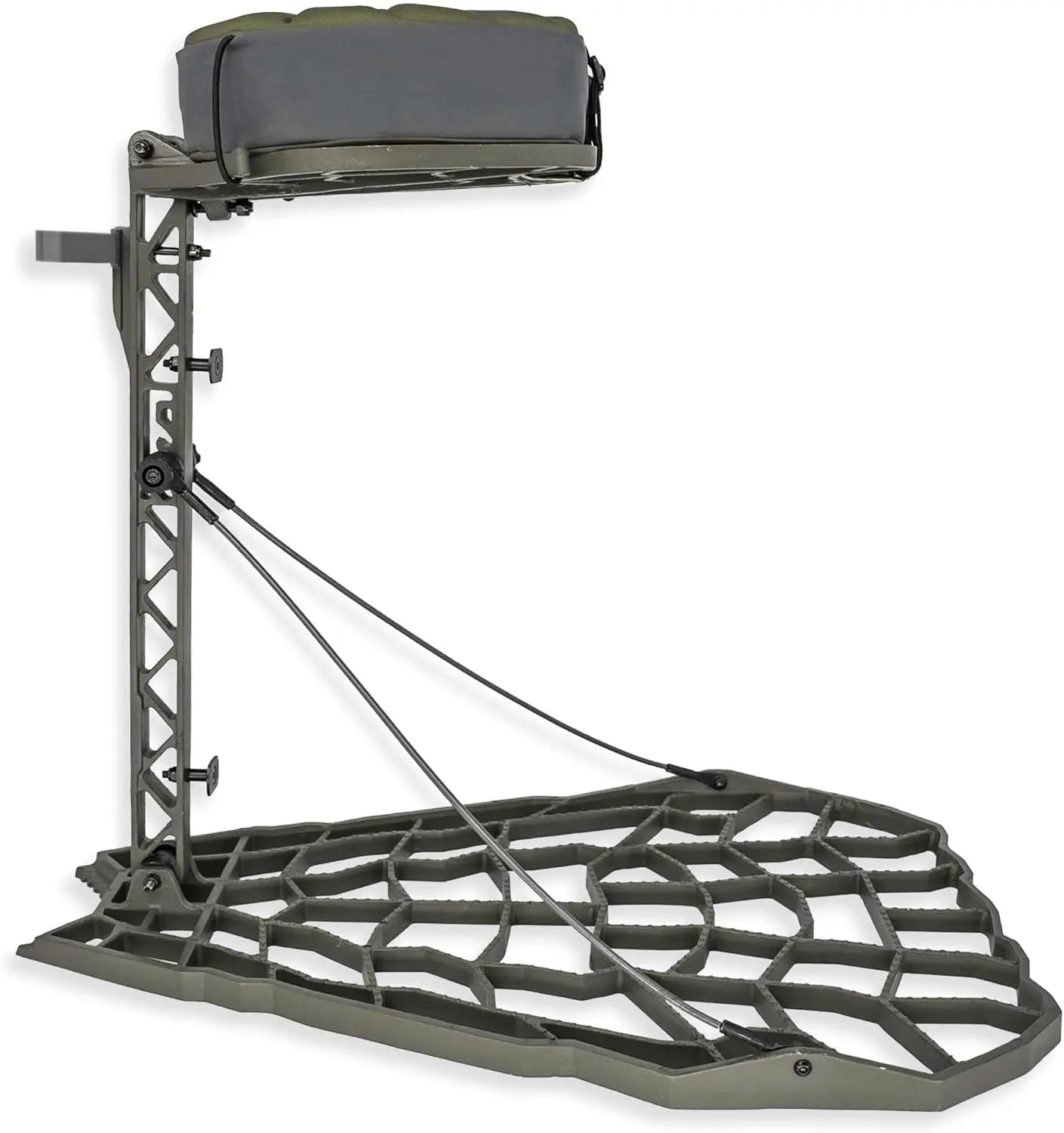 Vanish Evolution Cast Aluminum Hang On Tree Stand for Hunting - Deluxe Deer Stand, Lightweight and Durable