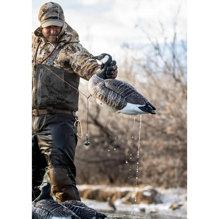 Canada Goose Floater Hunting Decoys by Heyday 100% HydroFoam 4 Pack Ultra Realistic Durable Goose Hunting Decoys