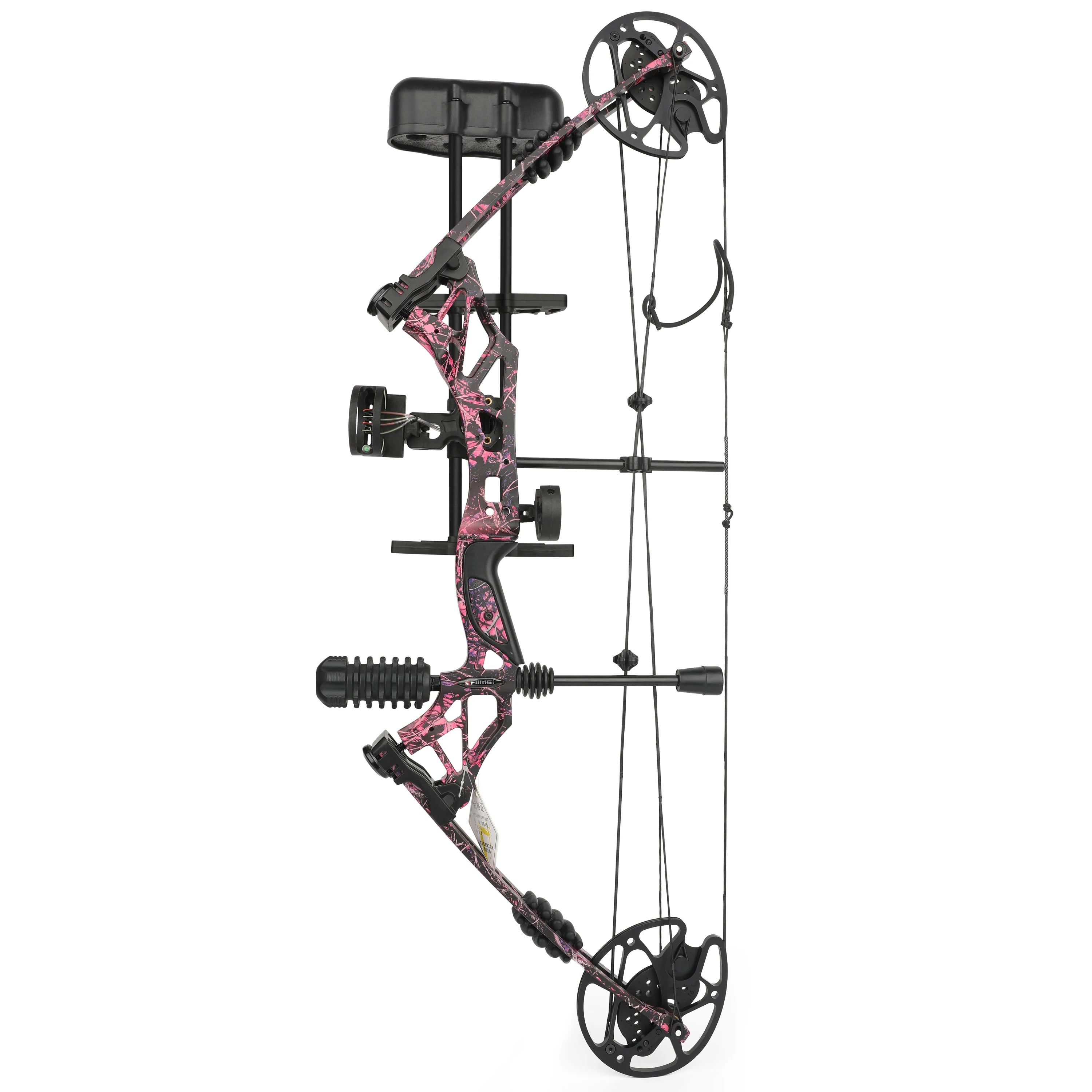 Archery Let-off 80% Compound Bow Arrows Set 30-70lbs 320FPS High Strength Alloy Handle for Archery Shooting Hunting Sports