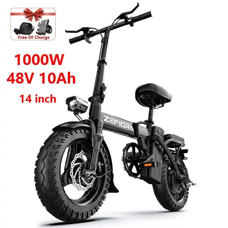 Scooter Electric 14 26 Inch 1000w 30-50mph 30-60miles 48v 10ah 15ah Battery,free Local Shipping Certified Ul2849 Electric Bike