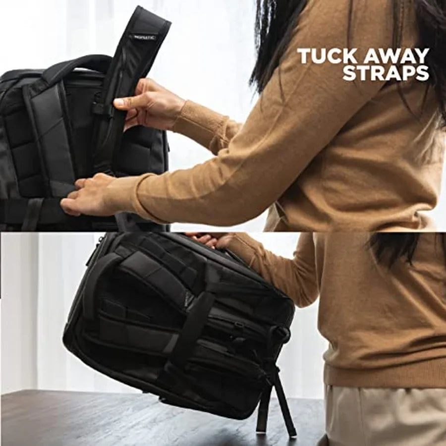 14L Travel Pack - Mens Expandable Water Resistant Daypack - TSA-Ready Lightweight Business Backpack with 15 Laptop Compartment
