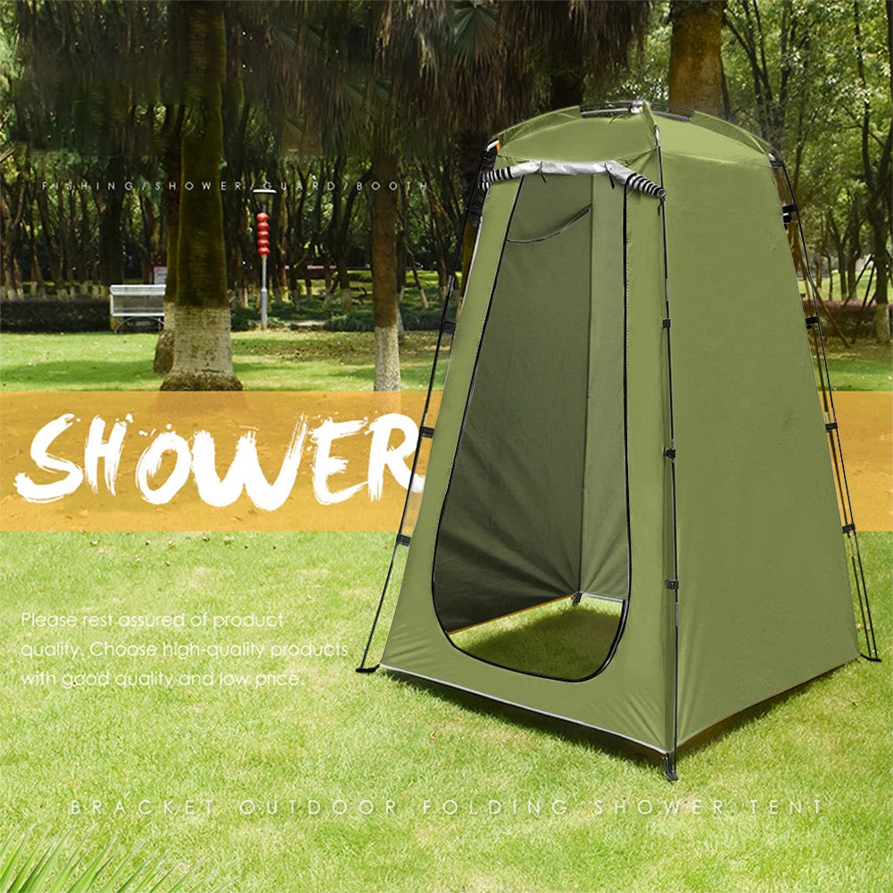 Sunshade Bathing Tents Folding Beach Privacy Shelter Tent Waterproof UV Protection Tear-resistant for Hiking Fishing