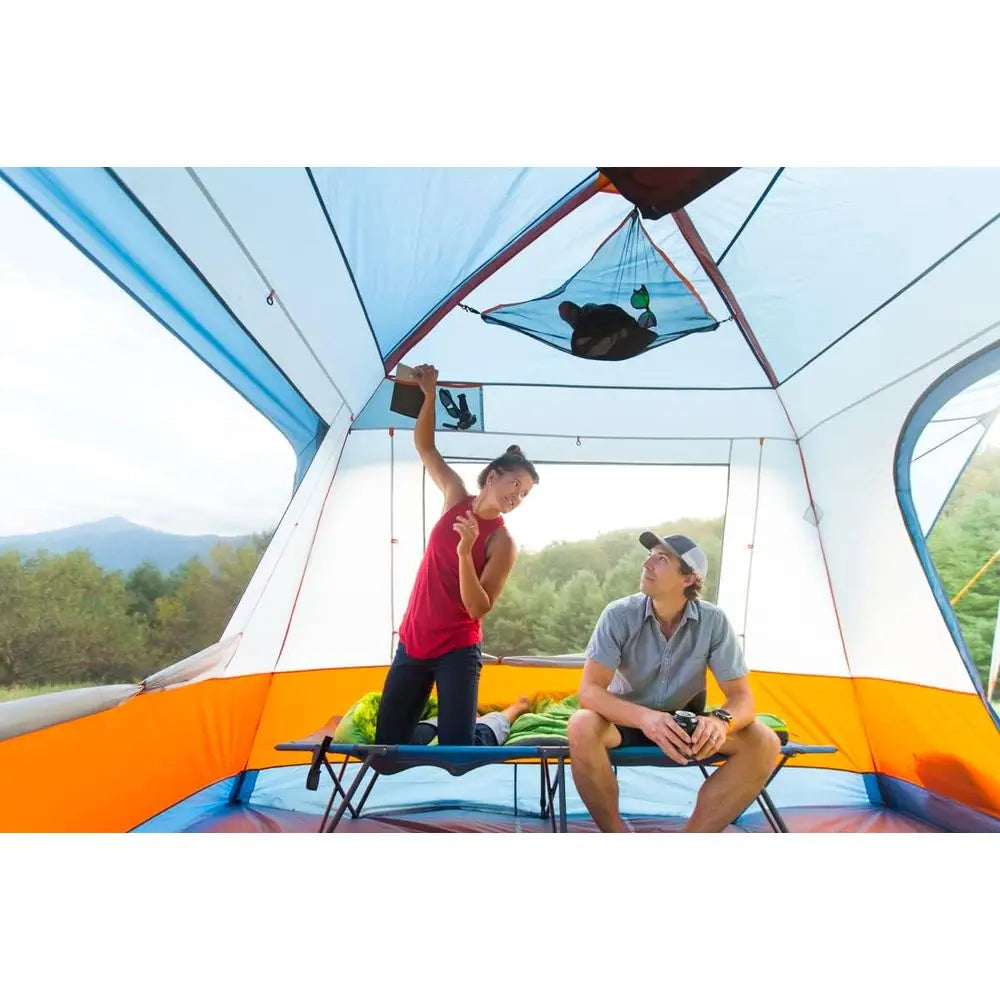 Luxury 3-Season Family and Car Camping Tent for 4 to 12 People