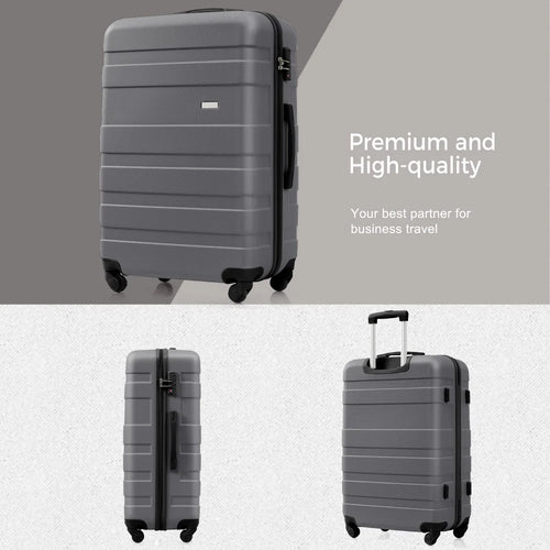 3pcs 20/24/28 Inch Luggage Set Hardshell Spinner Wheels TSA Lock Travel Suitcase Rolling Luggage Durable Spinner Trolley Luggage