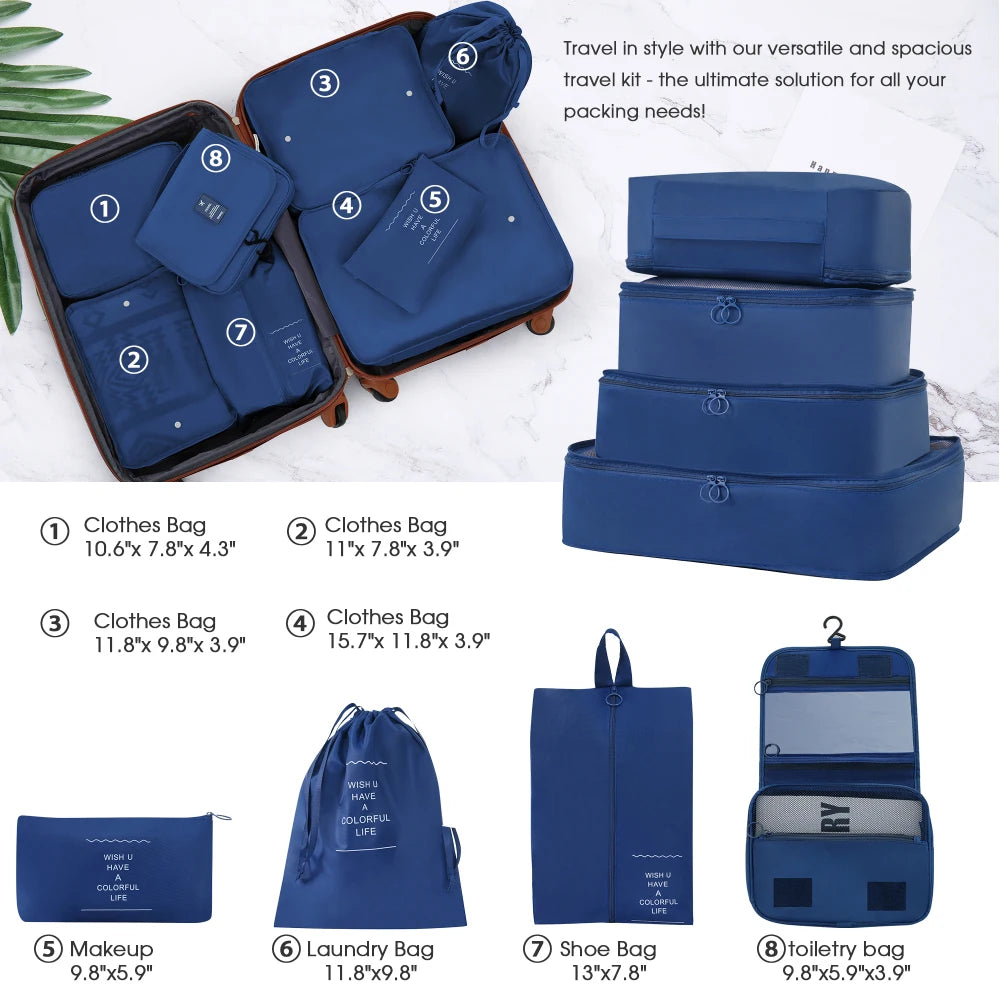 4 Piece Hardshell Luggage Sets 16/20/24/28 Inch, Lightweight Spinner Suitcase with TSA Lock & Storage Bag, Travel Hard Suitcase