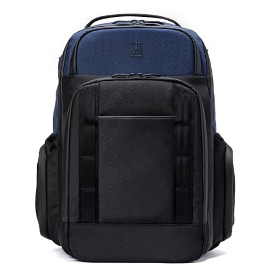 Altitude Large Expandable Travel Laptop Backpack 30-36L 16 Inch Laptop Water Resistant Work Business Men Women Aviator Navy