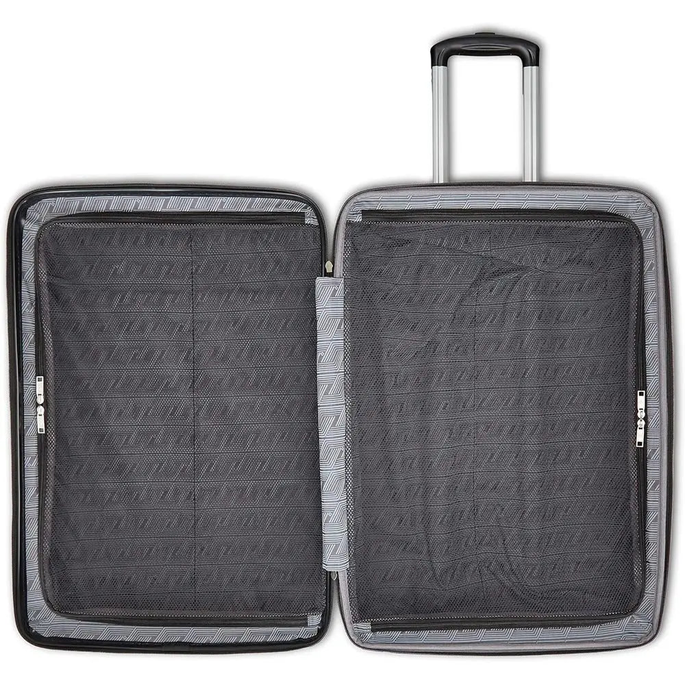 Titanium Expandable Spinner Luggage Set: 2-Piece (Carry-On & Medium)