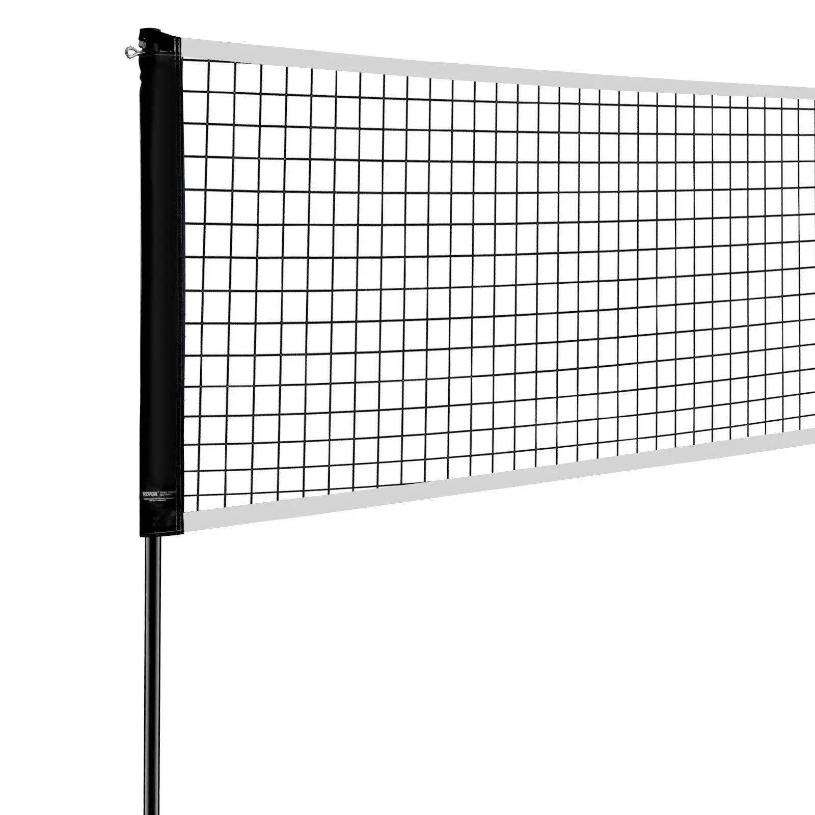 Travel-Friendly 20x5ft Badminton Net Set with 4 Rackets 3 Shuttlecocks Compact Folding Design Carrying Case Included