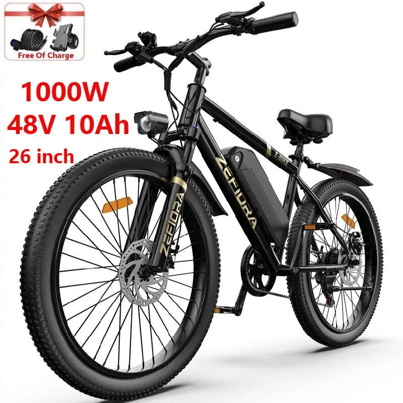 Scooter Electric 14 26 Inch 1000w 30-50mph 30-60miles 48v 10ah 15ah Battery,free Local Shipping Certified Ul2849 Electric Bike