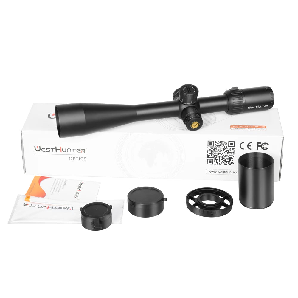 WestHunter TD-S 10-40X50 SFIR SFP Riflescope 30mm Tube Long Range Hunting Scope 1/10 MIL Illuminated Second Focal Plane Sights