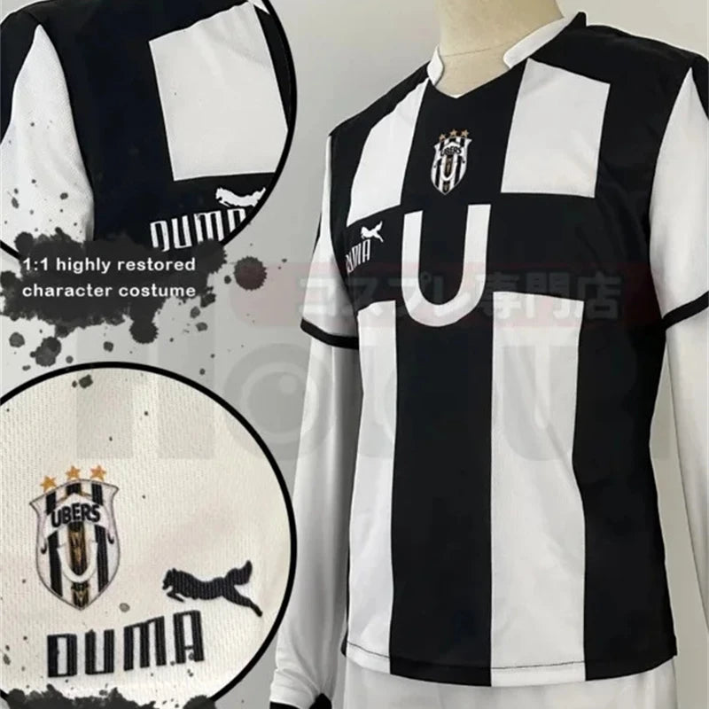 Blue Lock Manga Anime Niko Barou Aiku Sendou Snuffy Lorenzo Aryu Cosplay Costume Wig Rose Net Football Uniform Halloween