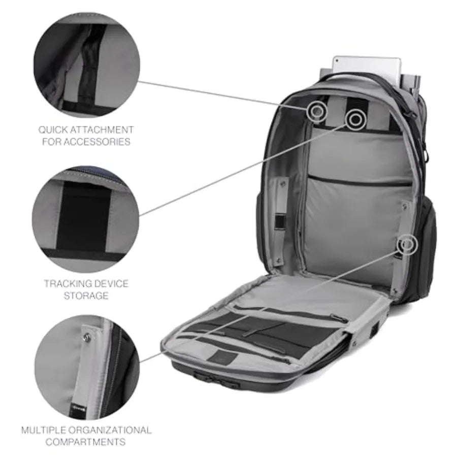 Altitude Large Expandable Travel Laptop Backpack 30-36L for 16 Inch Laptop Water Resistant Work Business Use Men and Women Falc
