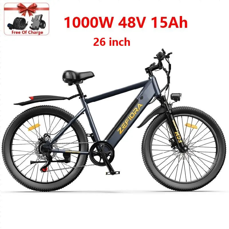 Scooter Electric 14 26 Inch 1000w 30-50mph 30-60miles 48v 10ah 15ah Battery,free Local Shipping Certified Ul2849 Electric Bike