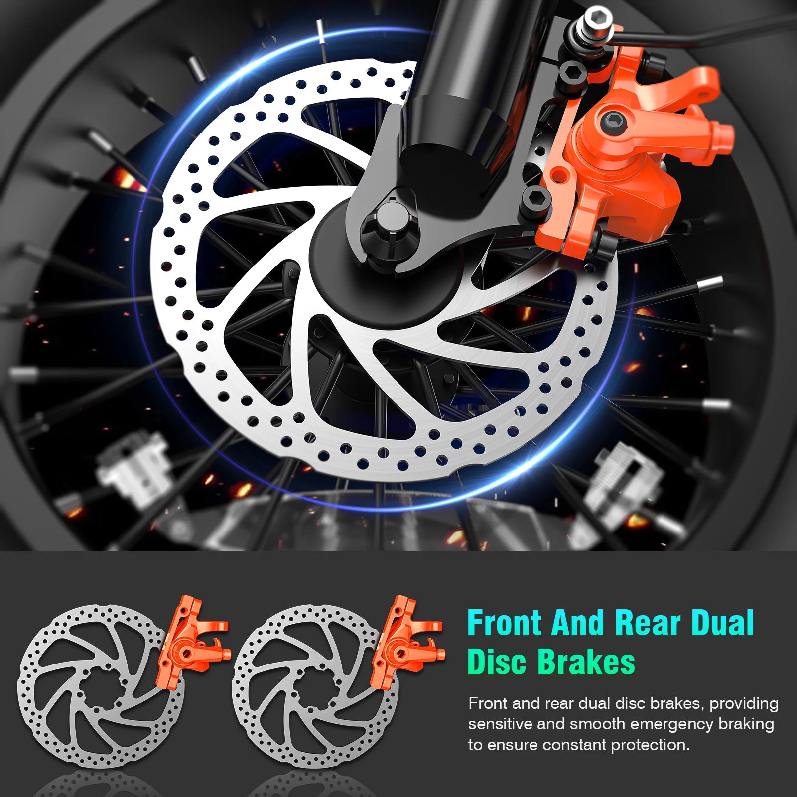 1200W All-terrain Electric Motorcycle, 48V18Ah Adult Electric Dirt Bike, 28MPH, 5-speed Variable Speed, Load Capacity of 500LBS