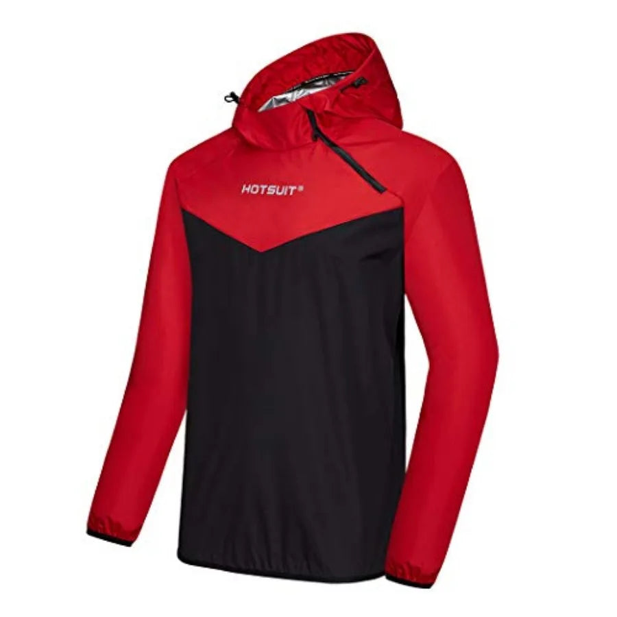 HOTSUIT Sauna Suit for Men Sweat Sauna Jacket Pant Gym Workout Sweat Suits