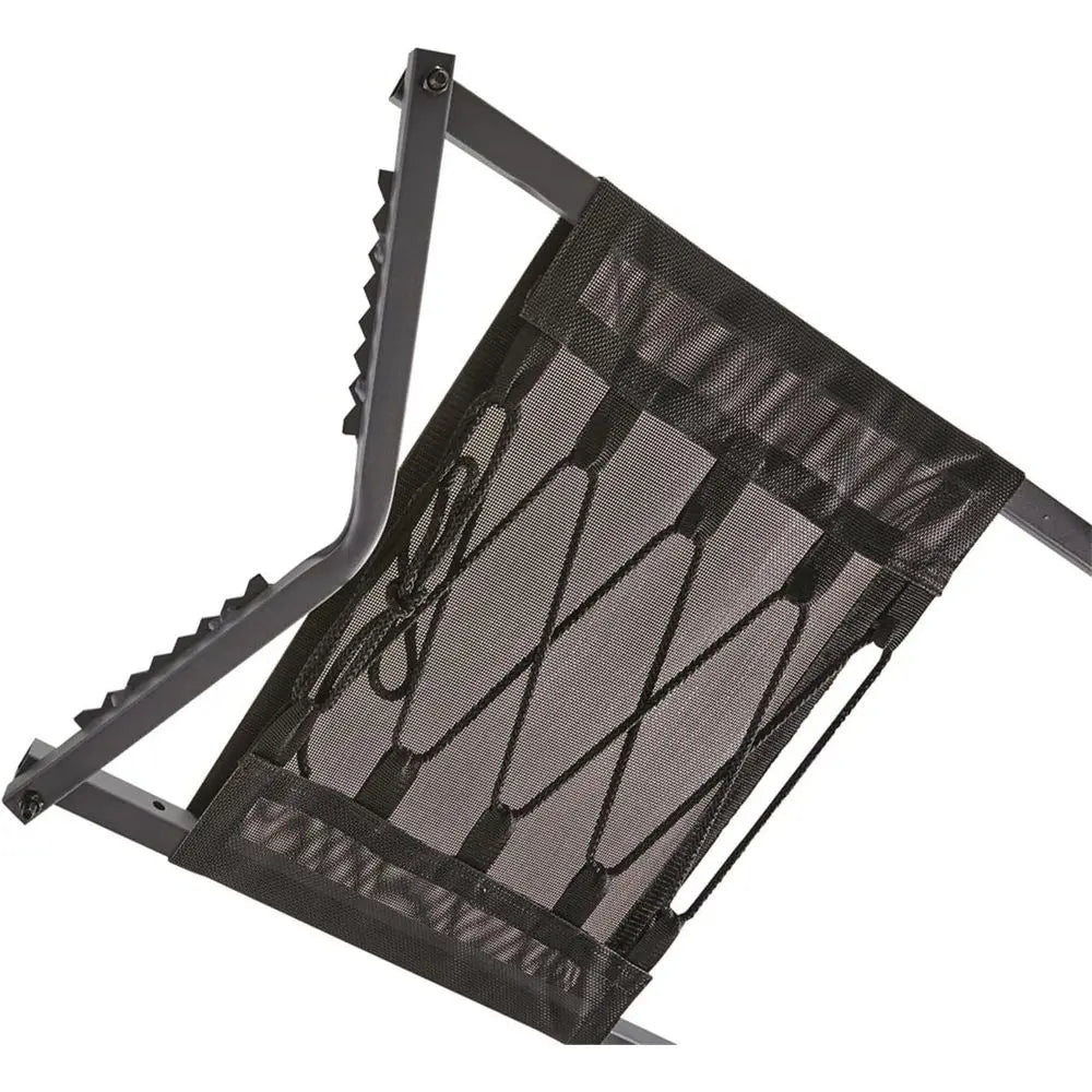 15-Foot Hunting Ladder Stand with Shooting Rail, Elevated Mesh Seat, Hunting Gear Accessories