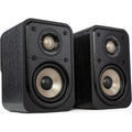 Elite Surround Sound Speakers - Hi-Res Audio, Dolby Atmos & DTS:X, 1 Tweeter, 4 Woofer, Power Port Bass Enhancement (Pair, Black